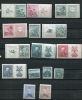 Czechoslovakia 1938 Mi 387-405 MNH/MH Complete Year(-2 Stamps)+Blocks - Neufs