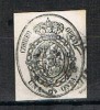 Sello 1 Onza Servicio Oficial Isabel II 1855, Num 36 º - Gebruikt