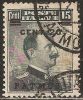 Aegean Islands - Patmo 1912 Mi# 10 VIII Used - Egeo (Patmo)