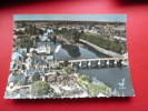 72 LA SUZE  SUR SARTHE  En Avion Au Dessus De ... DEUX PONTS Et BARRAGE    Circulee Edit  Lapie Sarthe - La Suze Sur Sarthe