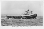 Remorqueur HAZELGARTH - Carte Photo - Tugboats