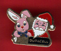 18991-piles Duracell.lapin..noel.neige.fete.pere Noel.bonhomme De Neige. - Christmas