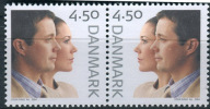 Denmark 2004 - Royal Wedding - Pair - Unused Stamps