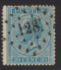 Nr. 18 - Lp.128  Fleurus - 14 1/2 X 14 - 1865-1866 Profile Left