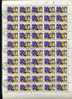 URSS --- 1965  --- Feuille Complete Obliteres --  50 Timbres - Full Sheets