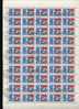 URSS --- 1965  --- Feuille Complete Obliteres --  50 Timbres - Full Sheets