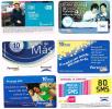 ARGENTINA  -  PERSONAL  (RECHARGE GSM)  - LIGHT: LOT OF 6 DIFFERENT     - USED   - RIF. 265 - Argentine