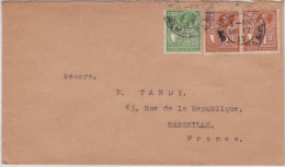 MALTE - 1937 - ENVELOPPE De VALETTA Pour MARSEILLE - Malte (...-1964)