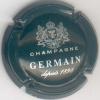 CAPSULE-CHAMPAGNE GERMAIN N°33b-vert & Argent - Germain