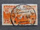ITALIA Etiopia -1936- "Effigie" C. 75 US° (descrizione) - Ethiopie