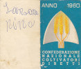 T10- Tessera Confederazione Nazionale Coltivatori Diretti  1960 - Other & Unclassified