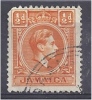JAMAICA 1938 King George VI - 1/2d. Orange FU - Jamaïque (...-1961)