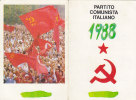 T29- Tessera Partito Comunista Italiano 1988 Completo Di Bollini - Autres & Non Classés