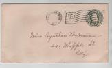 USA Postal Stationery Cover Fall River Mass. 1920 - 1901-20