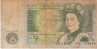 BILLET BANK OF ENGLAND ONE POUND - Autres & Non Classés