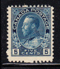 Canada Scott #111 MNH 5c George V - Admiral Issue - Ungebraucht