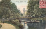 PITTVILLE PARK CHELTENHAM Boating Lake -  1914 - Cheltenham