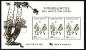 1997 South Korea Stamps S/s 2002 World Cup (B) Football Soccer Sport - 2002 – Corea Del Sud / Giappone