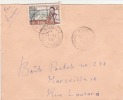 Nzérékoré Guinée Forestière Guinéa Afrique Colonie Française Lettre Par Avion Pour Marseille Marcophilie - Brieven En Documenten