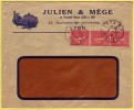 Lettre Julien & Mège, Lyon, Bd Hirondelles, 1930, Entrepr. De Pompes Chauffage, Forage, Relevage... - Cartas & Documentos