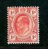 ZUID AFRIKAANSE REPUBLIEK  1905 Mint Hinged Stamp(s) Edward VII 1d Scarlet Sacc Nr. 280 - Transvaal (1870-1909)