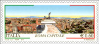 REPUBBLICA ITALIANA  ITALY  ANNO 2011  ROMA CAPITALE  NUOVI MNH ** - 2011-20: Mint/hinged