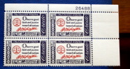 USA 1960 CREDO BLOCK MNH** - Blocks & Sheetlets