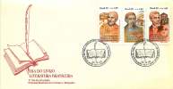 BRÉSIL  FDC 1989  Ecrivains Brésiliens - FDC