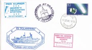 Carta Estacion Antartica 1986. Polartern. Paquebot - Antarctische Expedities