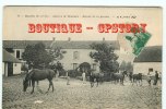 91 - BURES - Annexe De Remonte - Retour Des Chevaux De La Prairie - Cheval - Haras Caserne Militaire -Dos Scané - Bures Sur Yvette