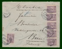 ROUMANIE N° 283 X 6 Obl. BUCURESTI 13/5/23 Pour BERN  (voir Verso) - Postmark Collection