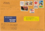 US Large Cover To Portugal With Daffy Duck Stamp - Lettres & Documents