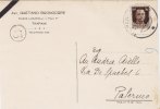 TRAPANI / PALERMO - Card / Cartolina  3.3.1943? - "Avv. Gaetano Buonocore"  - Imper. Cent. 30 - Publicity
