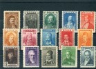 1930-Greece- "Independence-Heroes"- Complete Set MNH/MH/MNG - Ongebruikt