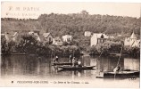 VILLENNES-SUR-SEINE LES COTEAUX PECHEURS + CACHET F.M. PATIN VILLA BABIOL - Villennes-sur-Seine