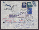 Netherlands Airmaii Avion HANDEMAATSCHAPPIJ "Orientor" AMSTERDAM 1961 Cover JOHANNESBURG South Africa ONBEKEND (2 Scans) - Storia Postale