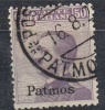 Ital. Ägäis, 1912, Patmos, 50 Cent., MiNr. 9VIII, Gestempelt (a010803) - Egeo (Patmo)