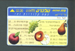 ISRAEL  -  Optical Phonecard As Scan - Israel