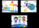 PORTUGAL 2011 - Courrier Escolaire, Dessins D'enfants  // 3v Neuf - Mnh Set - Unused Stamps