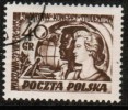 POLAND  Scott #  584  VF USED - Gebruikt