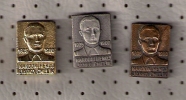 B5 YUGOSLAV NATIONAL HERO PARTISAN PARTISANS JANKO CMELIK SET OF 3 - Celebrities