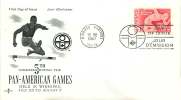 1967  Pan American Games   Rose Craft Cachet   Sc 472 - 1961-1970