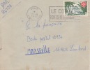BOUAR - OUBANGUI - CHARI - 1957 - Colonies - Lettre - Flamme - Marcophilie - Other & Unclassified