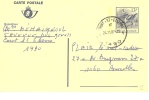 Belgique  196 III F Obl. - Postkarten 1951-..