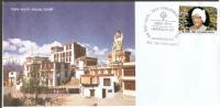 India 2011 Likir Monastery LEH Philatelic Exhibition Buddhism Buddha Architecture Special Cover - Buddhism