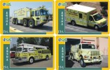 A04369 China Phone Cards Fire Engine 80pcs - Pompiers