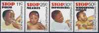 1984 BOPHUTHASWANA Afrique Sud 133-36**  Santé, Enfants, Maladies - Bophuthatswana