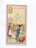 SUCHARD CHROMO  Alphabet Lettre B Bal Enfant Fillette   Lustre - Suchard