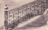 LECTOURE BALUSTRADE DE L ESCALIER DE L ANCIEN EVECHE MERVEILLE DE FERRONNERI Editeur Labouch Trace Usure Bord Haut Droit - Lectoure