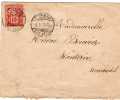 Suisse: 1895 Belle Lettre Voyagée Genève - Neuchatel - Covers & Documents